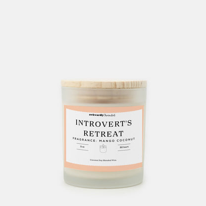 Introvert's Retreat Mango Coconut Candle