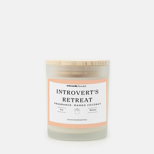 Introvert's Retreat Mango Coconut Candle