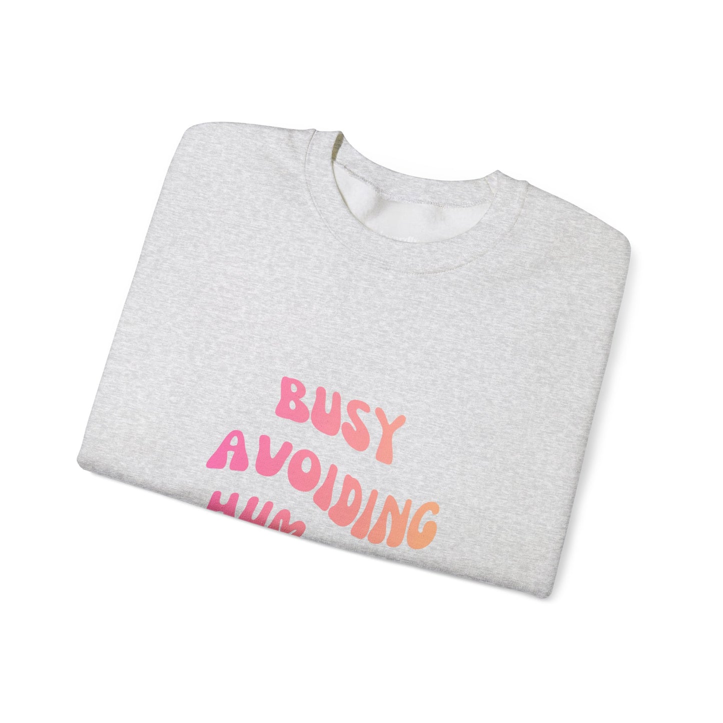 Busy Avoiding Humans Crewneck