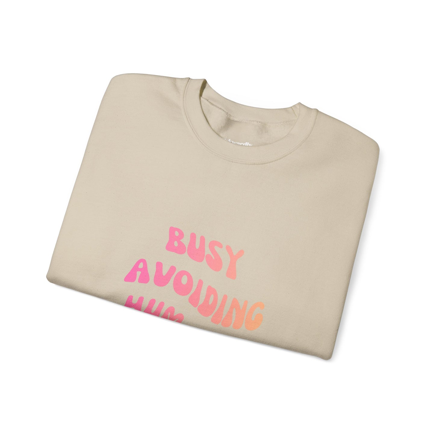 Busy Avoiding Humans Crewneck