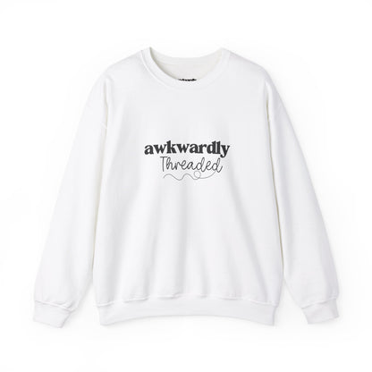 Awkwardly Threaded Logo Crewneck