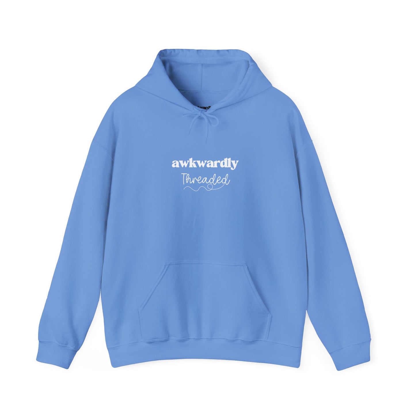 Awkwardly Threaded Logo Hoodie