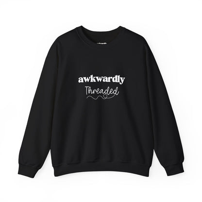 Awkwardly Threaded Logo Crewneck