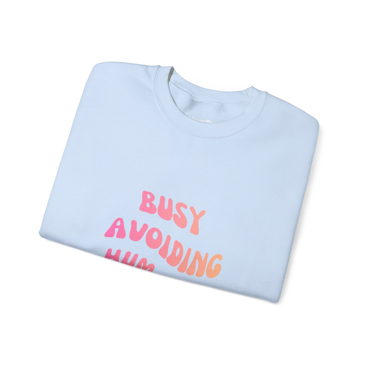 Busy Avoiding Humans Crewneck