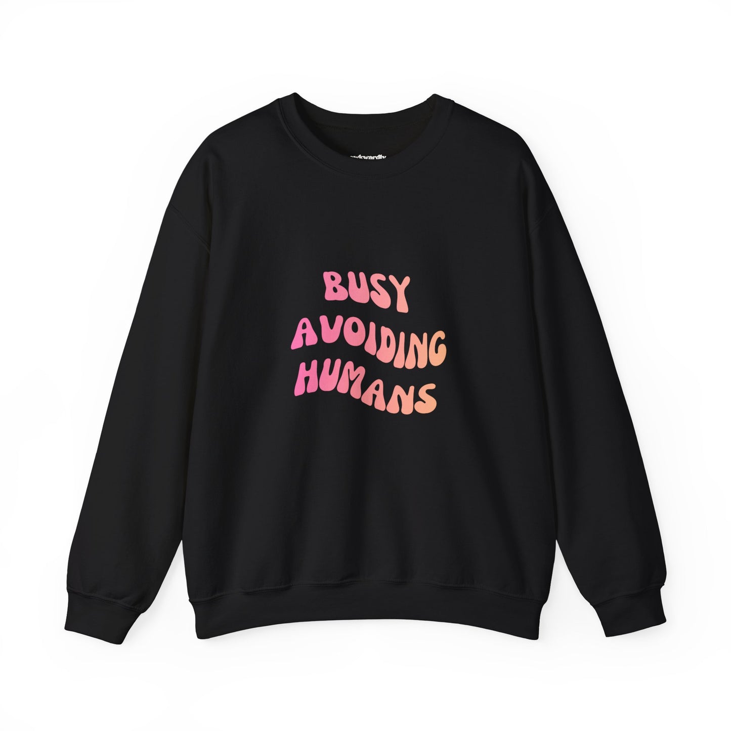 Busy Avoiding Humans Crewneck