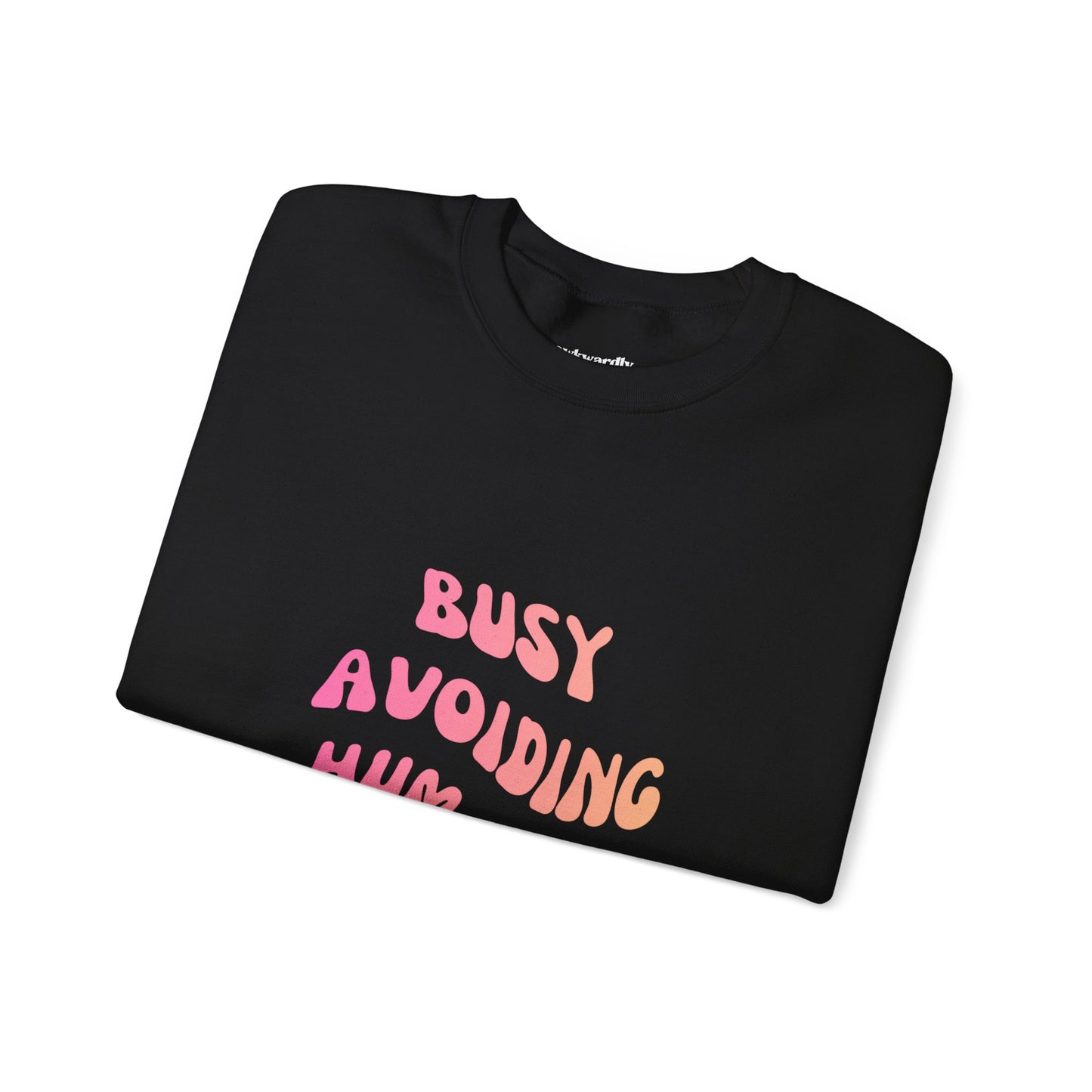 Busy Avoiding Humans Crewneck