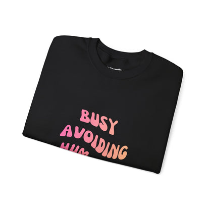 Busy Avoiding Humans Crewneck