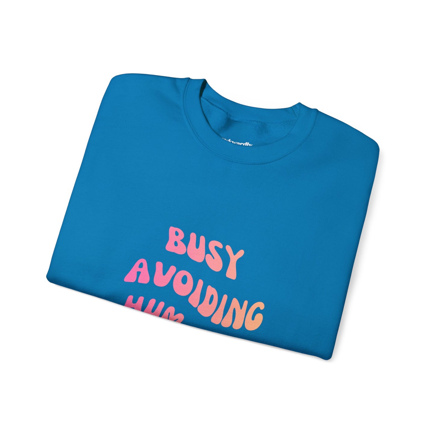 Busy Avoiding Humans Crewneck