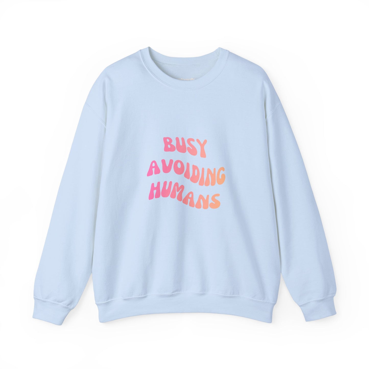 Busy Avoiding Humans Crewneck