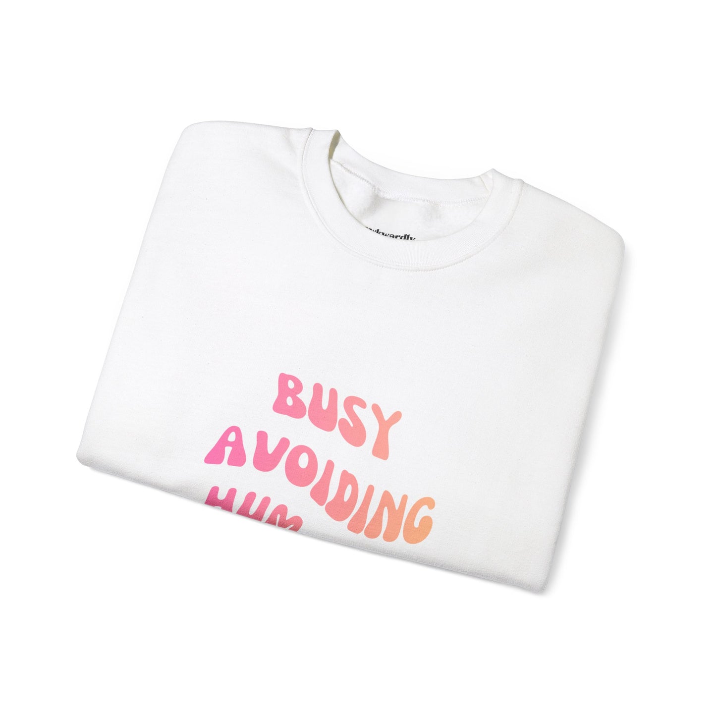 Busy Avoiding Humans Crewneck