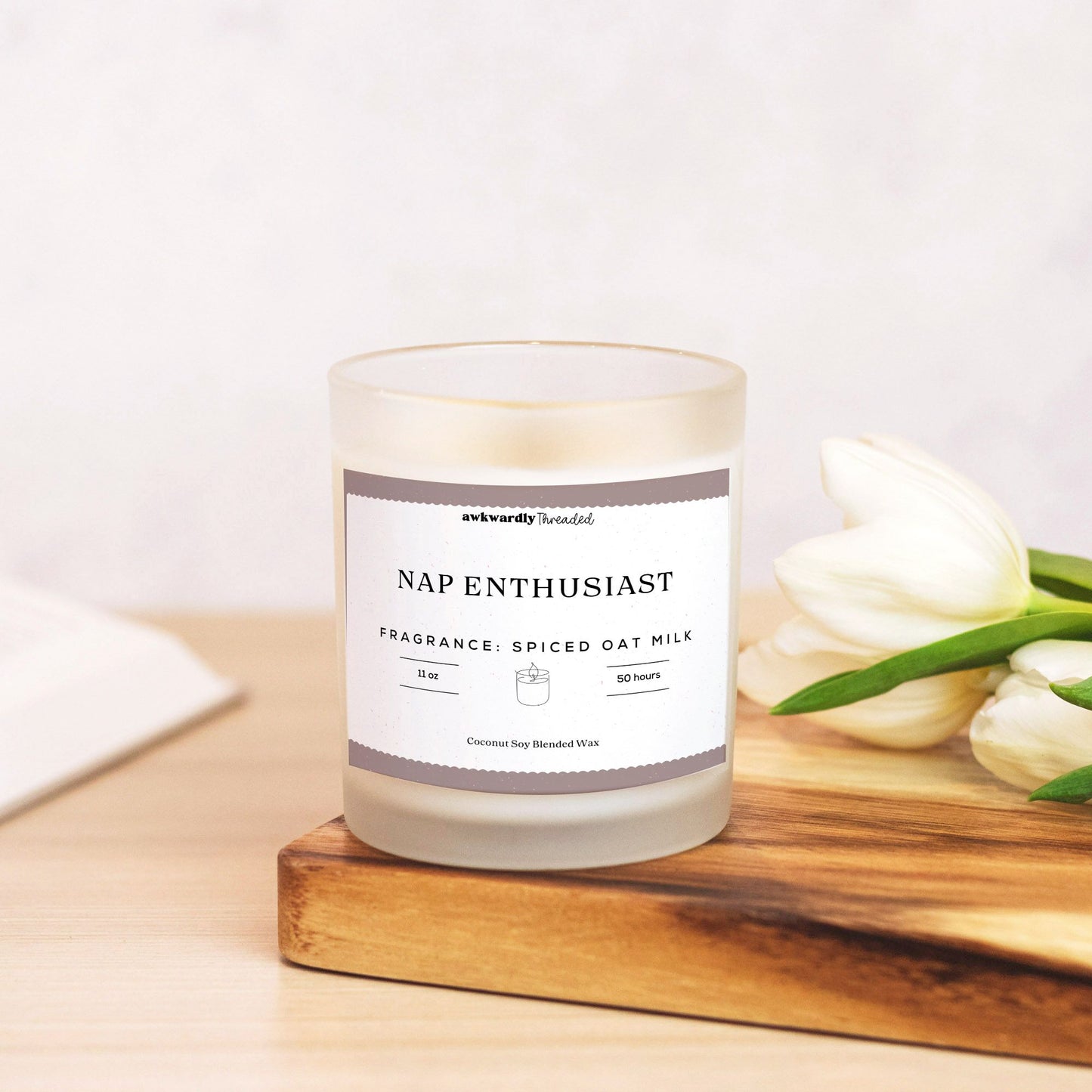 Nap Enthusiast Spiced Oat Milk Candle