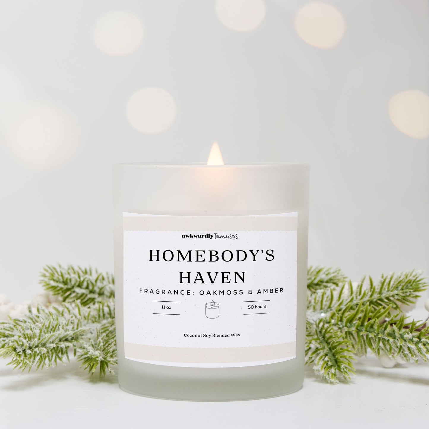 Homebody's Haven Oakmoss & Amber Candle