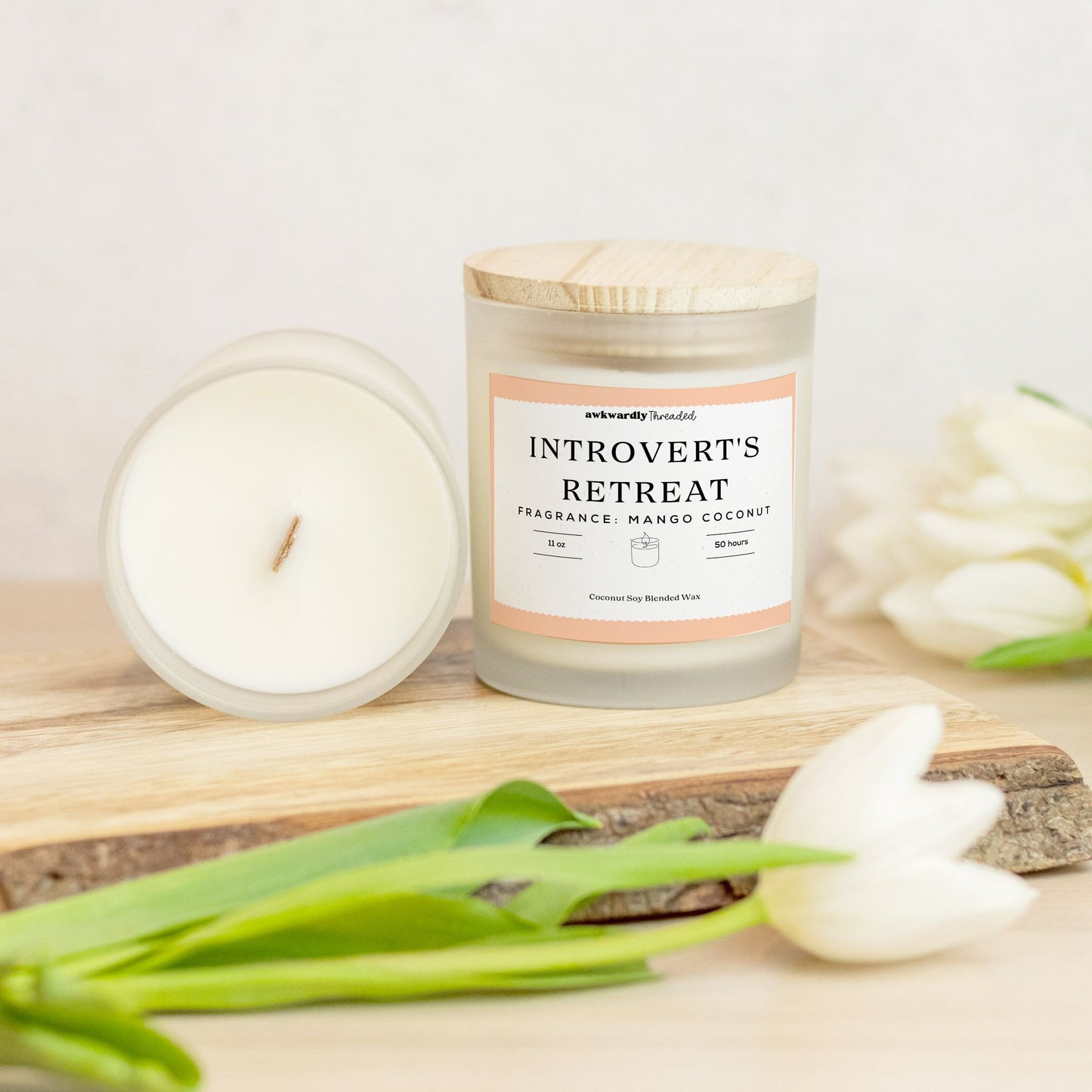 Introvert's Retreat Mango Coconut Candle