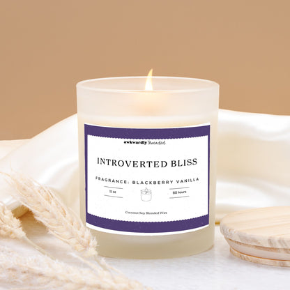 Introverted Bliss Blackberry Vanilla Candle