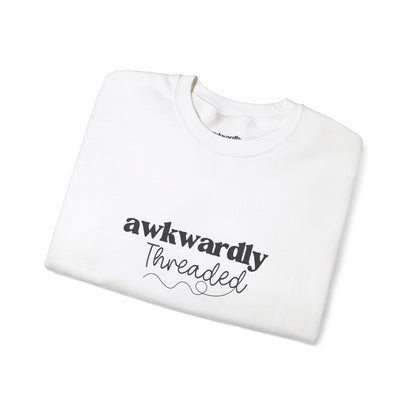 Awkwardly Threaded Logo Crewneck