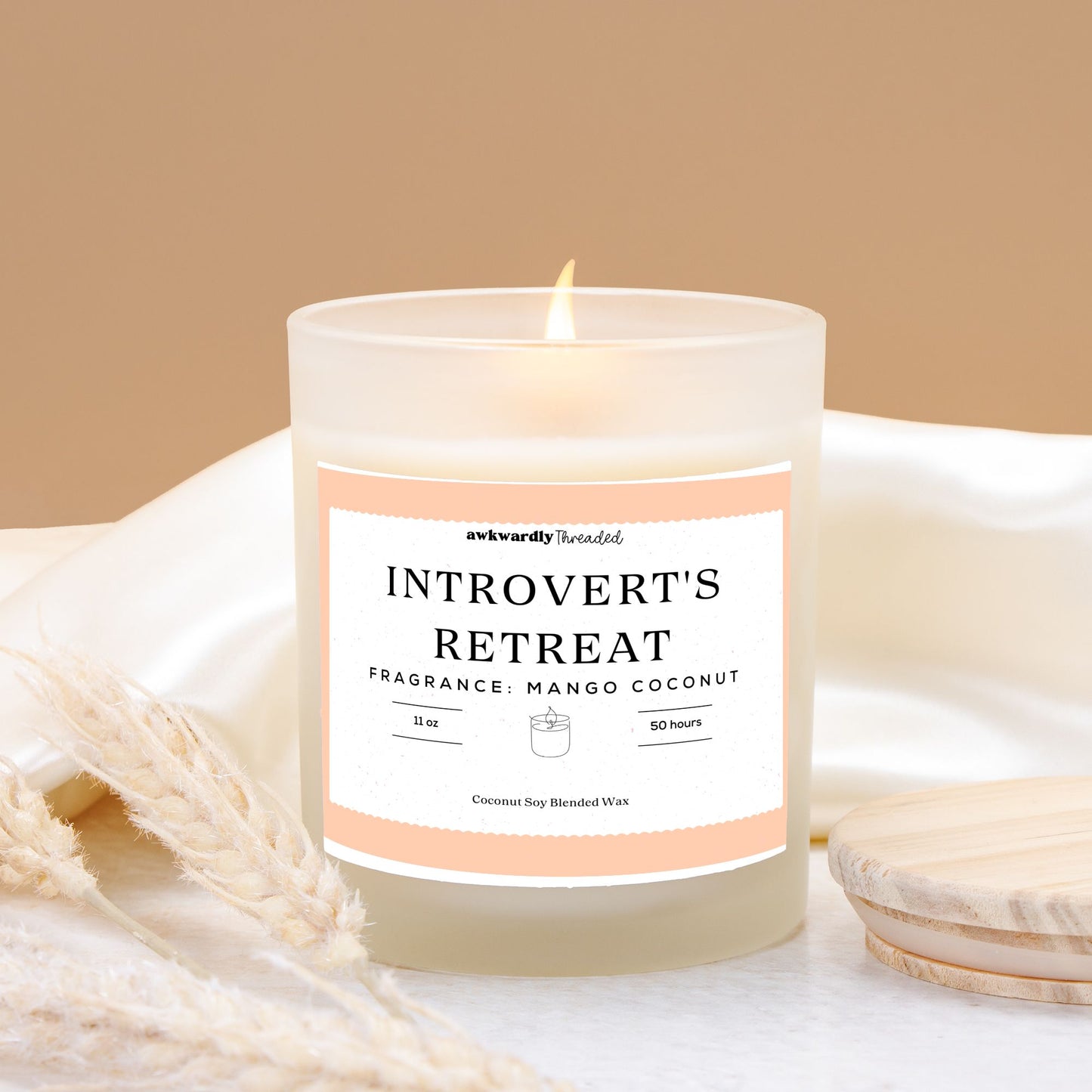 Introvert's Retreat Mango Coconut Candle