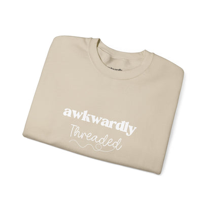 Awkwardly Threaded Logo Crewneck