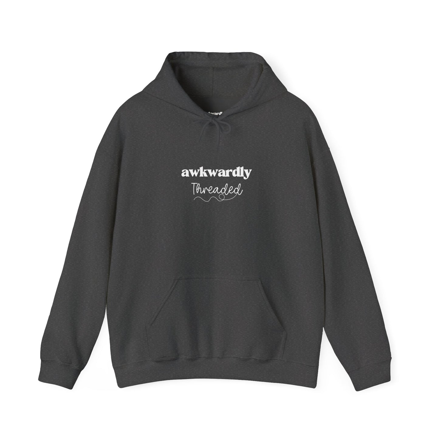 Awkwardly Threaded Logo Hoodie