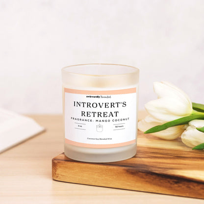 Introvert's Retreat Mango Coconut Candle