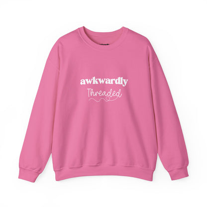 Awkwardly Threaded Logo Crewneck