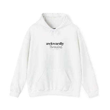 Awkwardly Threaded Logo Hoodie