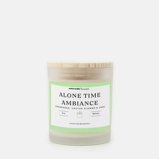 Alone Time Ambiance Cactus Flower & Jade Candle