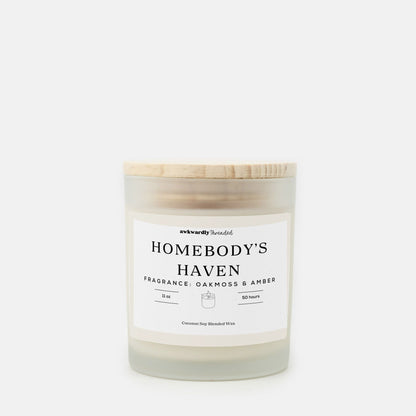 Homebody's Haven Oakmoss & Amber Candle