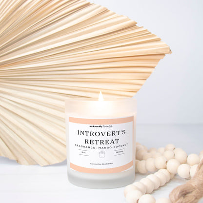 Introvert's Retreat Mango Coconut Candle